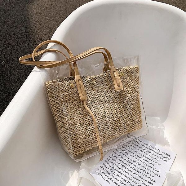 evening bags super large capacity transparent women straw female shoulder tote handbags vacation leisure handmade woven 2021
evening bags super large capacity transparent women straw female shoulder tote handbags vacation leisure handmade woven 2021