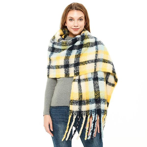 ethnic clothing 2021 scarf autumn winter polyester plaid thick tassel women's thickened shawl, Red
ethnic clothing 2021 scarf autumn winter polyester plaid thick tassel women's thickened shawl, Red