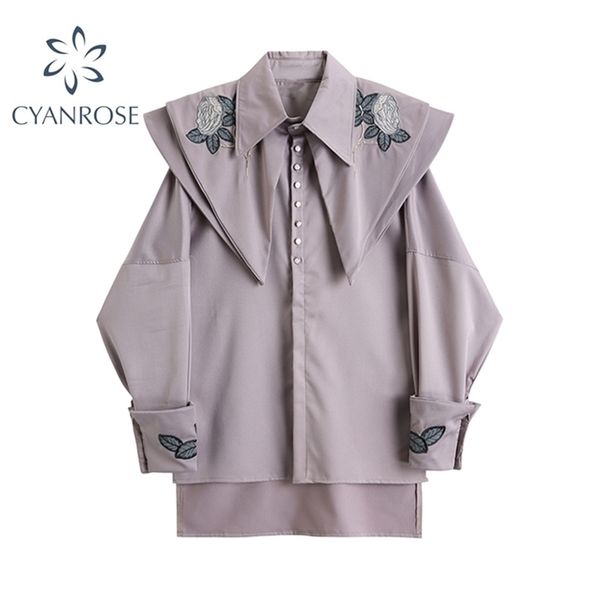 women vintage casual elegant shirts korean style plus peter pan collar sweet long sleeve all-match stylish blouses 210515, White
women vintage casual elegant shirts korean style plus peter pan collar sweet long sleeve all-match stylish blouses 210515, White