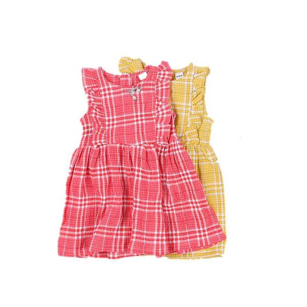 summer girls dress children cute pattern sleeveless plaid fashion clothes infants 2 3 4 5 6 years boutique costume girl's dresses, Red;yellow
summer girls dress children cute pattern sleeveless plaid fashion clothes infants 2 3 4 5 6 years boutique costume girl's dresses, Red;yellow