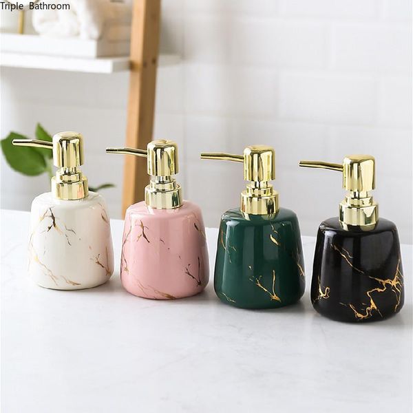 liquid soap dispenser nordic style marble texture ceramic shampoo bottle portable wristband hand bathroom accessories
liquid soap dispenser nordic style marble texture ceramic shampoo bottle portable wristband hand bathroom accessories