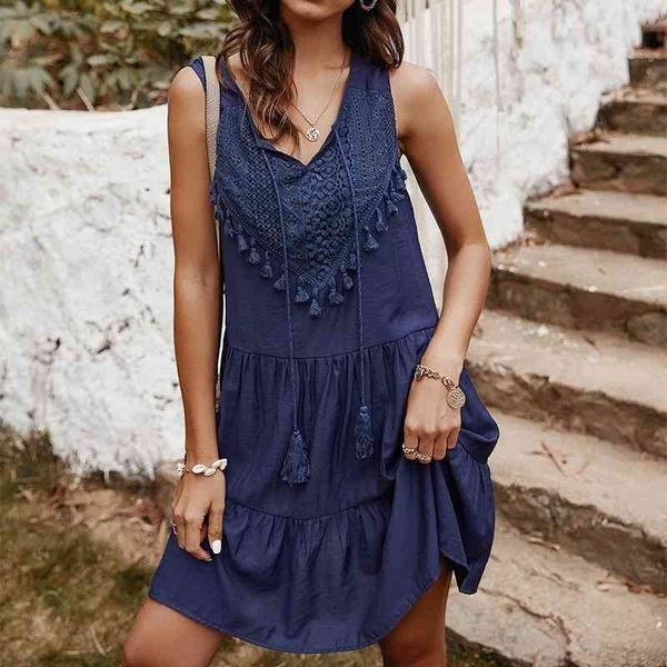 casual dresses women summer v neck short sleeve ruffle party vintage female lace patchwork chic beach holiday vestidos 76nk, Black;gray
casual dresses women summer v neck short sleeve ruffle party vintage female lace patchwork chic beach holiday vestidos 76nk, Black;gray