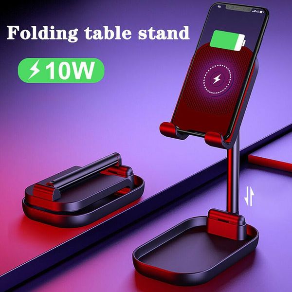 cell phone mounts & holders desk stand holder for mobile with 10w qi fast wireless charger universal folding adjustable tablet pc bracket
cell phone mounts & holders desk stand holder for mobile with 10w qi fast wireless charger universal folding adjustable tablet pc bracket