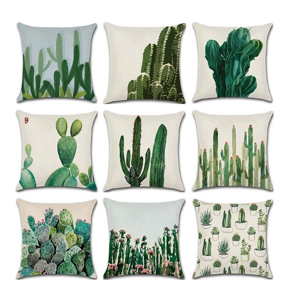 cushion/decorative pillow cactus printed cushion cover soft linen green plant throw pillowcase living room waist seat decorative funda cojin
cushion/decorative pillow cactus printed cushion cover soft linen green plant throw pillowcase living room waist seat decorative funda cojin