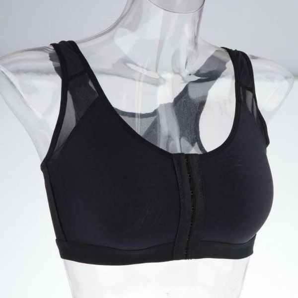 front close sports bra yoga for womens adjustable straps wirel workout women bras fitness gym clothing, White;black
front close sports bra yoga for womens adjustable straps wirel workout women bras fitness gym clothing, White;black