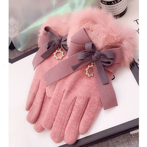 mittens winter wrist ladies cashmere gloves for touch screen female rabbit fur wool elegant bow glove women vm6d, Blue;gray
mittens winter wrist ladies cashmere gloves for touch screen female rabbit fur wool elegant bow glove women vm6d, Blue;gray