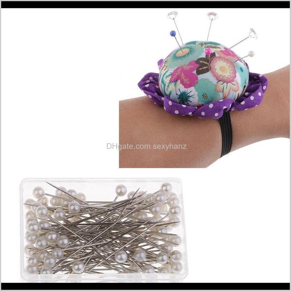 notions tools apparel drop delivery 2021 wrist wearable pin cushion and 1 box 100pcs bead head pins diy sewing accessories nzdf9, Black
notions tools apparel drop delivery 2021 wrist wearable pin cushion and 1 box 100pcs bead head pins diy sewing accessories nzdf9, Black