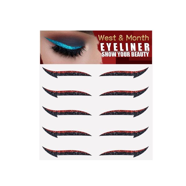 freight westmonth 5 pairs fashion creative color eyeliner stickers party nightclub portable
freight westmonth 5 pairs fashion creative color eyeliner stickers party nightclub portable