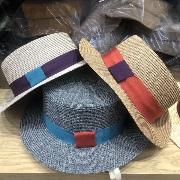 women's summer straw hat sun fashion korean version of panama hand woven bob retro flat outdoor beach jazz cap wide brim hats, Blue;gray
women's summer straw hat sun fashion korean version of panama hand woven bob retro flat outdoor beach jazz cap wide brim hats, Blue;gray