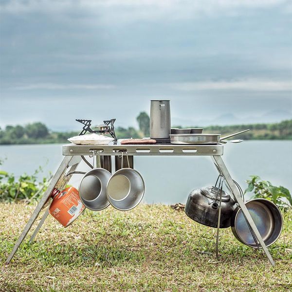 camp furniture onetigris portable camping table stainless steel outdoor small folding multi-functional dinner desk
camp furniture onetigris portable camping table stainless steel outdoor small folding multi-functional dinner desk