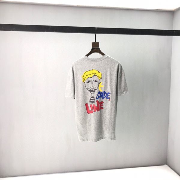 hearts/chrome t shirt chao brand ch summer spoof cartoon character letter color graffiti loose casual cotton short sleeve t-shirt ma, White;black
hearts/chrome t shirt chao brand ch summer spoof cartoon character letter color graffiti loose casual cotton short sleeve t-shirt ma, White;black