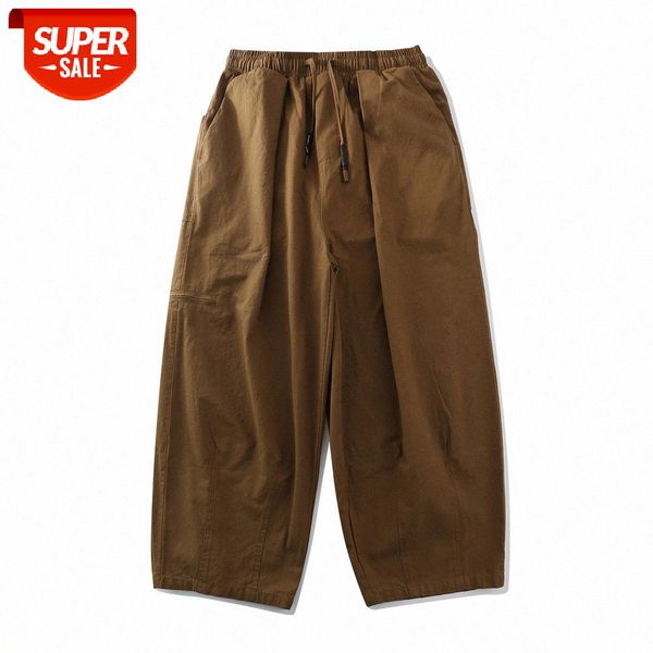 japanese ami khaki solid color casual overalls men's street retro loose wide-leg bloomers #uy6n, Black
japanese ami khaki solid color casual overalls men's street retro loose wide-leg bloomers #uy6n, Black