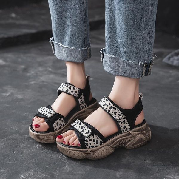 sandals fashion polka dot platform women summer casual wedges heels shoes woman thick bottom sport sandalias 2021, Black
sandals fashion polka dot platform women summer casual wedges heels shoes woman thick bottom sport sandalias 2021, Black