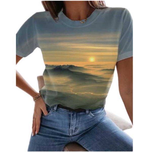 women's t-shirt 2021 summer 3xl women 3d ocean landscape t shirt streetwear casual short sleeve o-neck plus size cotton tee clothes, White
women's t-shirt 2021 summer 3xl women 3d ocean landscape t shirt streetwear casual short sleeve o-neck plus size cotton tee clothes, White
