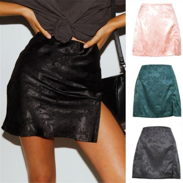 skirts 2021 spring summer women's clothing european american split skirt jacquard satin high waist zipper black
skirts 2021 spring summer women's clothing european american split skirt jacquard satin high waist zipper black