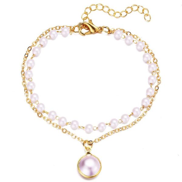 classic design double-layer pearl bracelet for women gold silver color chain charm female jewelry gift bracelets, Golden;silver
classic design double-layer pearl bracelet for women gold silver color chain charm female jewelry gift bracelets, Golden;silver