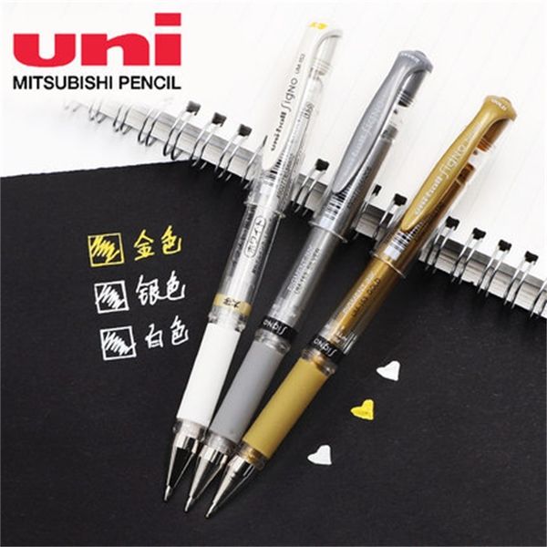 uniball japan mitsubishi um-153 high gloss white pen gold sier black paper waterproof shorthand signature 1.0mm
uniball japan mitsubishi um-153 high gloss white pen gold sier black paper waterproof shorthand signature 1.0mm