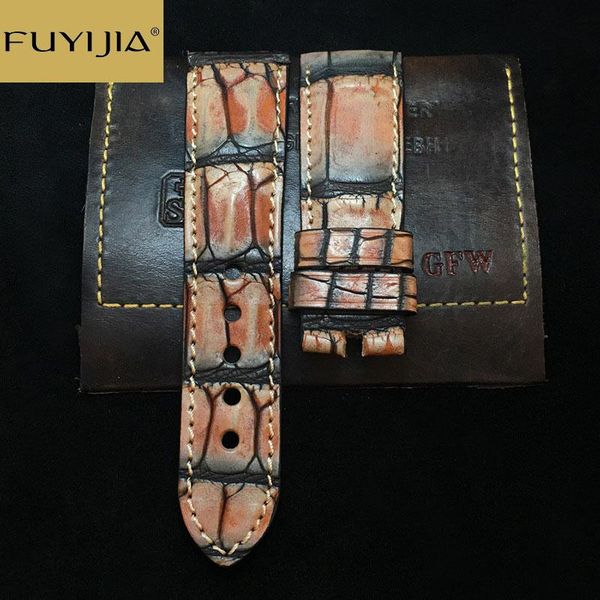 watch bands fuyijia handmade men watchbands crocodile custom brand band genuine alligator strap 20mm 22mm 24mm leather belt 19, Black;brown
watch bands fuyijia handmade men watchbands crocodile custom brand band genuine alligator strap 20mm 22mm 24mm leather belt 19, Black;brown