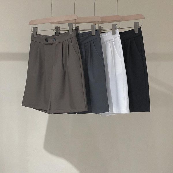 women's pants & capris girls casual button pleated high waist suit women straight wide leg loose office wear short trousers cropped, Black;white
women's pants & capris girls casual button pleated high waist suit women straight wide leg loose office wear short trousers cropped, Black;white