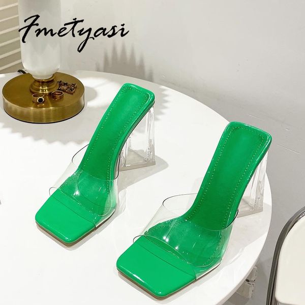 2022 new transparent high heels for women clear triangular pvc slipper square toe slip on sandals 35-39, Black
2022 new transparent high heels for women clear triangular pvc slipper square toe slip on sandals 35-39, Black