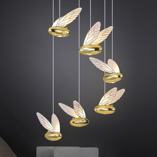 modern led bee hanging lamp fixture bedroom bedside living room kitchen dining table bar decor pendant light
modern led bee hanging lamp fixture bedroom bedside living room kitchen dining table bar decor pendant light