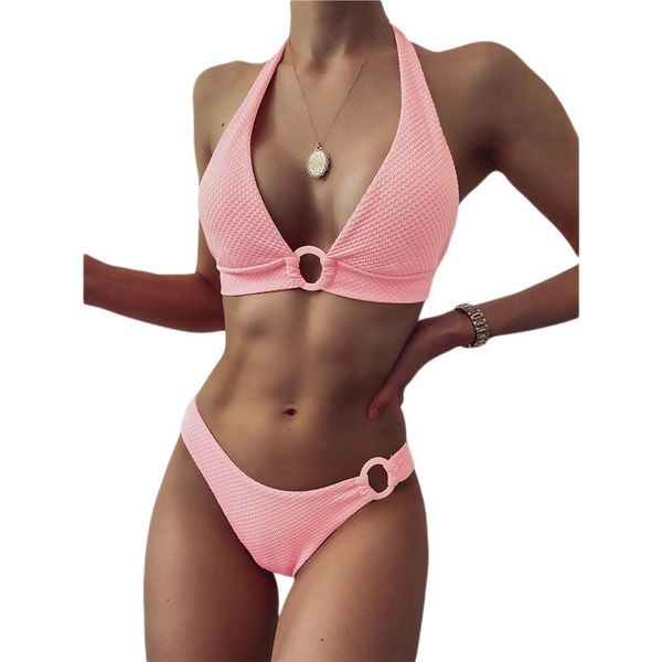 women's bikini swimsuit two piece stylish special fabric ring patchwork split bathing suit pad bra set swimwear, White;black
women's bikini swimsuit two piece stylish special fabric ring patchwork split bathing suit pad bra set swimwear, White;black