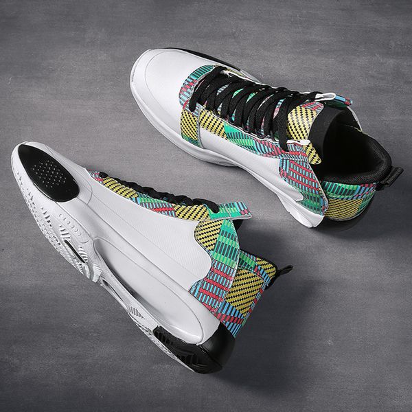 couple basketball shoes men high sneakers lbj shock absorption basket shoes men breathable sports trainers male ankle boots
couple basketball shoes men high sneakers lbj shock absorption basket shoes men breathable sports trainers male ankle boots
