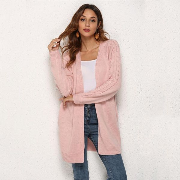 women's sweaters avodovama spring and autumn womens solid medium long sweater women casual warm clothes ladies cardigans, White;black
women's sweaters avodovama spring and autumn womens solid medium long sweater women casual warm clothes ladies cardigans, White;black