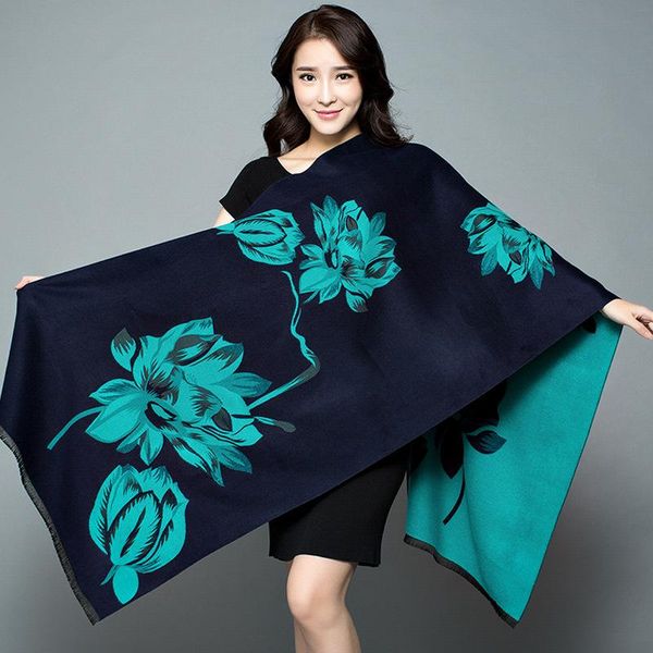 scarves women's thickening warm pashmina cashmere scarf autumn winter shawl oversize soft multipurpose blanket, Blue;gray
scarves women's thickening warm pashmina cashmere scarf autumn winter shawl oversize soft multipurpose blanket, Blue;gray