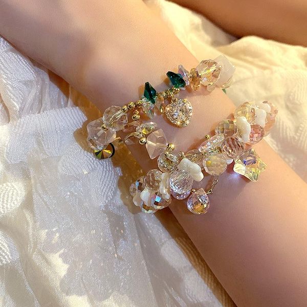 charm bracelets irregular natural crystals stone bracelet women jewelry heart pendants friends gifts shinny accessories, Golden;silver
charm bracelets irregular natural crystals stone bracelet women jewelry heart pendants friends gifts shinny accessories, Golden;silver