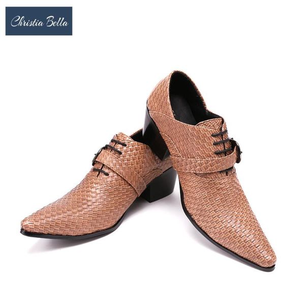 dress shoes christia bella men's fashion embossed genuine leather buckle oxford zapatos mujer mens suit party business men, Black
dress shoes christia bella men's fashion embossed genuine leather buckle oxford zapatos mujer mens suit party business men, Black