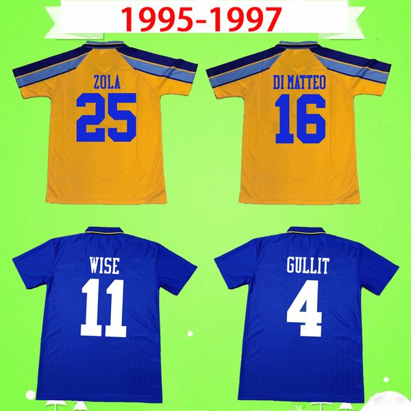 retro cfc 1995 1996 1997 soccer jerseys away yellow home blue vintage football shirts classic 95 96 97 gullit zola vialli leboeuf burley cam, Black;yellow
retro cfc 1995 1996 1997 soccer jerseys away yellow home blue vintage football shirts classic 95 96 97 gullit zola vialli leboeuf burley cam, Black;yellow