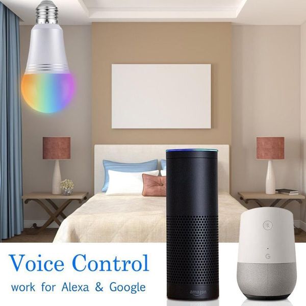 bulbs 7w e26/e27 wifi rgbw smart light bulb multi-functional classic practical app control led lamp work with google home
bulbs 7w e26/e27 wifi rgbw smart light bulb multi-functional classic practical app control led lamp work with google home