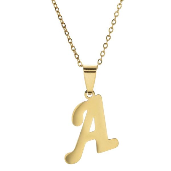 pendant necklaces fashion smooth letters for women/girls gold color initial thin chain english letter jewelry valentine's gift, Silver
pendant necklaces fashion smooth letters for women/girls gold color initial thin chain english letter jewelry valentine's gift, Silver