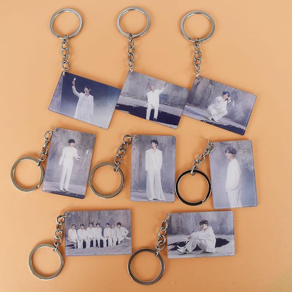 keychains kpop bangtan boys keychain po keychian fashion korean jungkook keyring keyfob key pendant fans jewelry accessories, Silver
keychains kpop bangtan boys keychain po keychian fashion korean jungkook keyring keyfob key pendant fans jewelry accessories, Silver