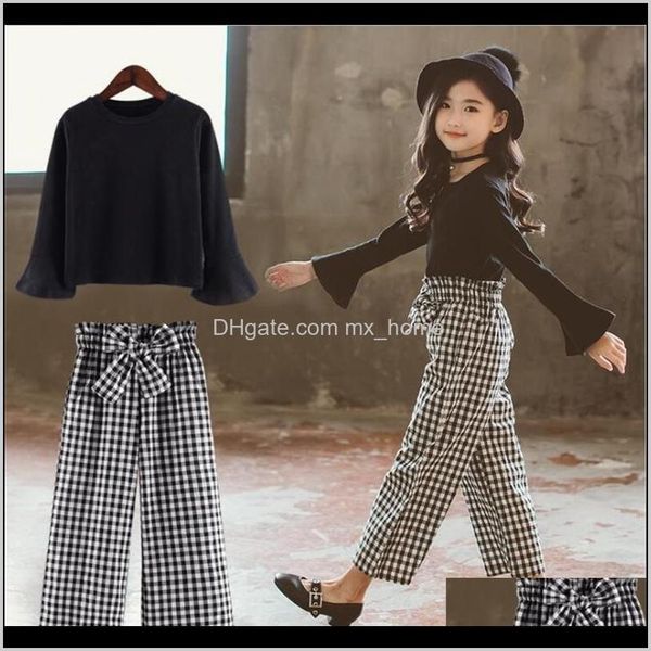 baby baby, & maternity drop delivery 2021 kids plaid sets cotton long sleeve t-shirts + wide leg pants spring girls clothing teenage for 4 6, White
baby baby, & maternity drop delivery 2021 kids plaid sets cotton long sleeve t-shirts + wide leg pants spring girls clothing teenage for 4 6, White