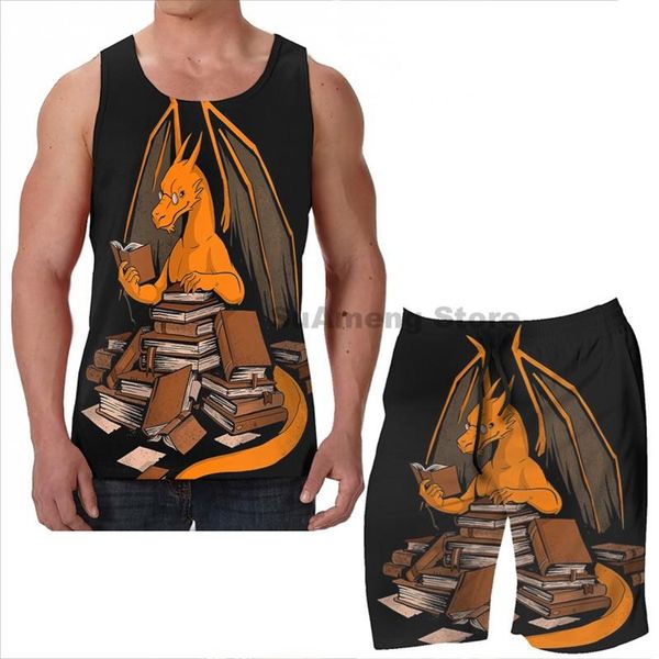 men's tracksuits summer funny print men tank women book wyrm horde beach shorts sets fitness vest, Gray
men's tracksuits summer funny print men tank women book wyrm horde beach shorts sets fitness vest, Gray