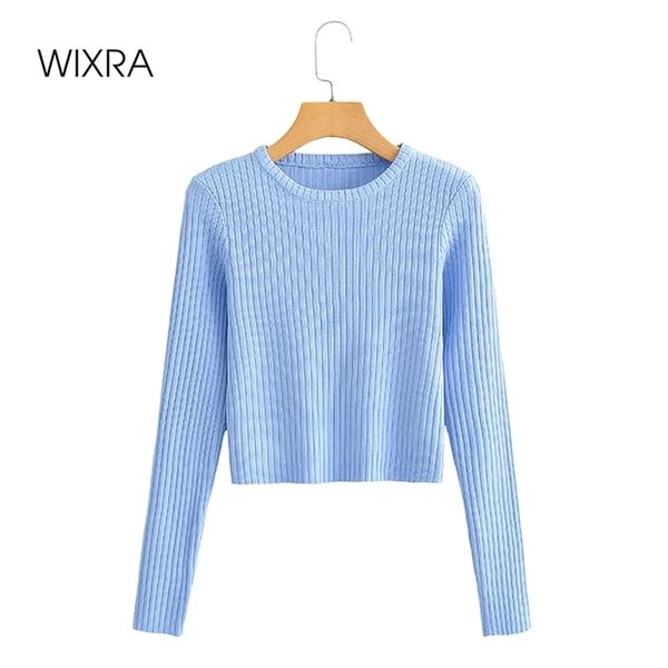 wixra spring new solid short thin sweater womens knitting o neck jumpers basic casual slim fit pullovers 210419, White;black
wixra spring new solid short thin sweater womens knitting o neck jumpers basic casual slim fit pullovers 210419, White;black