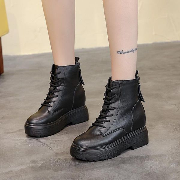 boots 2021 designer motorcycle women genuine shoes autumn short boot woman casual female ankle, Black
boots 2021 designer motorcycle women genuine shoes autumn short boot woman casual female ankle, Black