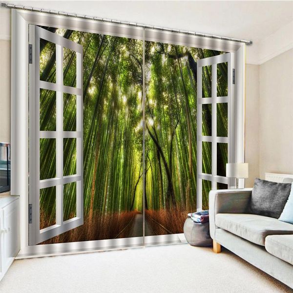 curtain & drapes beautiful po fashion customized 3d curtains window green bamboo set for bed room
curtain & drapes beautiful po fashion customized 3d curtains window green bamboo set for bed room