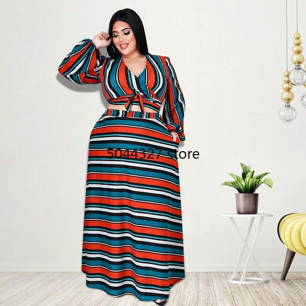ethnic clothing 2 piece set african dresses women dashiki fashion striped long skirt suits plus size 4xl 5xl party for lady outfit, Red
ethnic clothing 2 piece set african dresses women dashiki fashion striped long skirt suits plus size 4xl 5xl party for lady outfit, Red