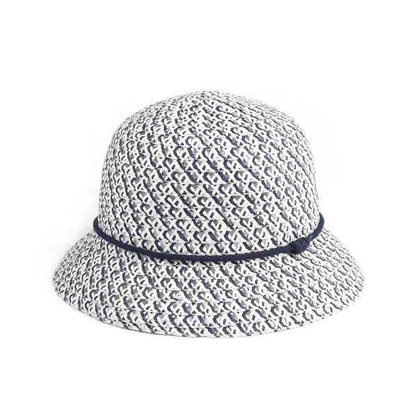 wide brim hats 2021 wholesale fashion black and white bucket hat for woman custom logo, Blue;gray