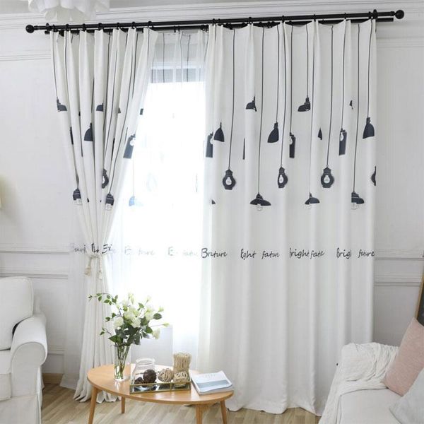 curtain & drapes living room children's bedroom cartoon black and white lanterns printed gauze curtains cloth tulle
curtain & drapes living room children's bedroom cartoon black and white lanterns printed gauze curtains cloth tulle