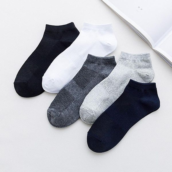 men's socks 5 pairs mesh ankle no show set men style solid color thin low deodorant sweat absorbing breathable sports luxe, Black
men's socks 5 pairs mesh ankle no show set men style solid color thin low deodorant sweat absorbing breathable sports luxe, Black