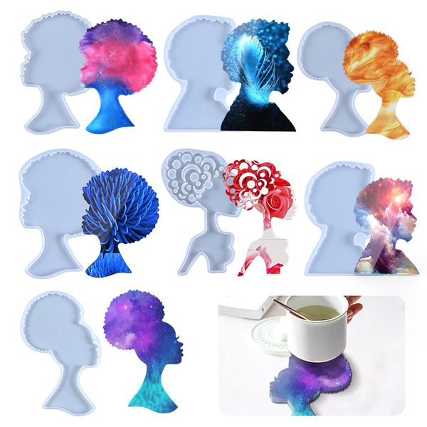 afro female silicone resin mold clear lady head resin tray large silicone epoxy molds for diy coaster
afro female silicone resin mold clear lady head resin tray large silicone epoxy molds for diy coaster