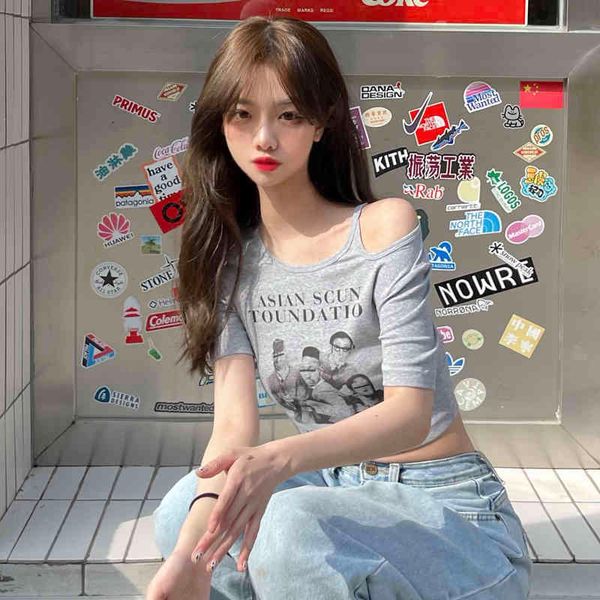 2color summer korean ins style short sleeve t-shirts womens tee shirt femme women slim cropped (c5078 210508, White
2color summer korean ins style short sleeve t-shirts womens tee shirt femme women slim cropped (c5078 210508, White