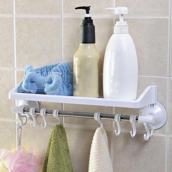 hooks & rails bathroom strong suction cup wall-mounted shelf punching wall toilet organizer rack home office storage
hooks & rails bathroom strong suction cup wall-mounted shelf punching wall toilet organizer rack home office storage