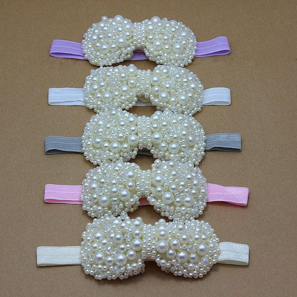 hair accessories girls ivory bows headband wedding pearl and rhinestone bowknot hairband kids bridal, Slivery;white
hair accessories girls ivory bows headband wedding pearl and rhinestone bowknot hairband kids bridal, Slivery;white