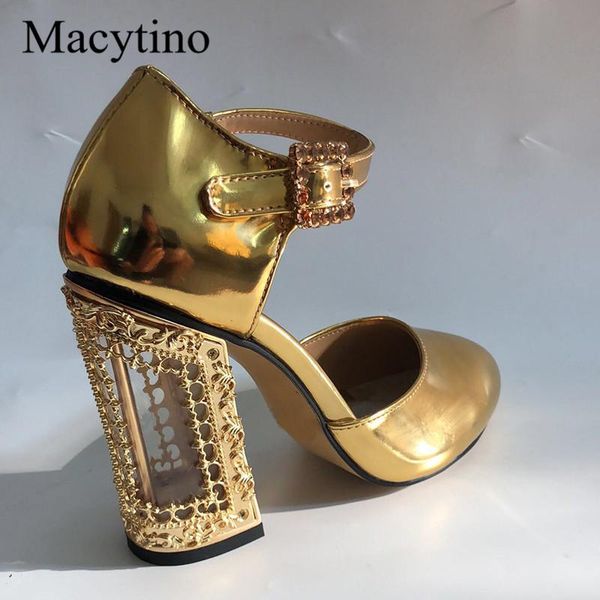 dress shoes luxury gold heel mary janes crystal buckle strap formal wedding women silver plus size high pumps party, Black
dress shoes luxury gold heel mary janes crystal buckle strap formal wedding women silver plus size high pumps party, Black
