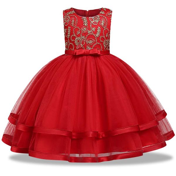 girl's dresses kids dress for girls embroidery 2-12 years baby girl wedding party elegant formal children clothing toddler, Red;yellow
girl's dresses kids dress for girls embroidery 2-12 years baby girl wedding party elegant formal children clothing toddler, Red;yellow